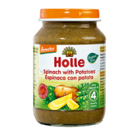 Holle Organic Spinach with Potatoes Baby Food